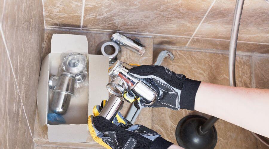 Professional gutter cleaning in Hydetown, PA
